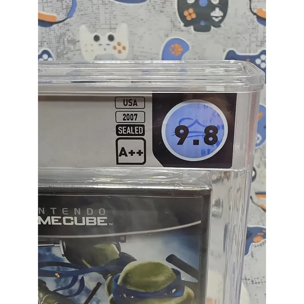 TMNT (Nintendo GameCube, 2007) GRADED WATA 9.8 A++